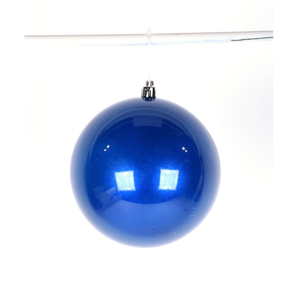 120MM Candy Cobalt Ball Ornaments, 2-Box