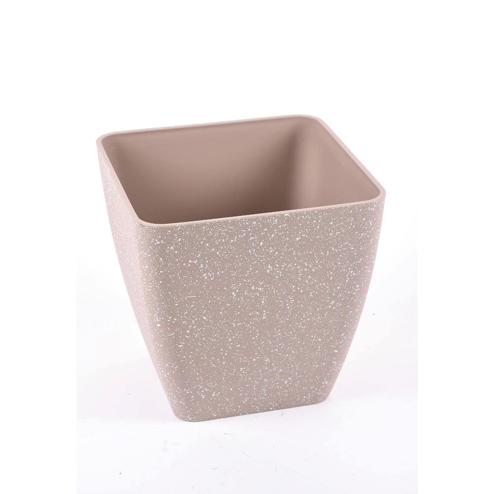 6.89 x 7.09 Natural Plastic Container