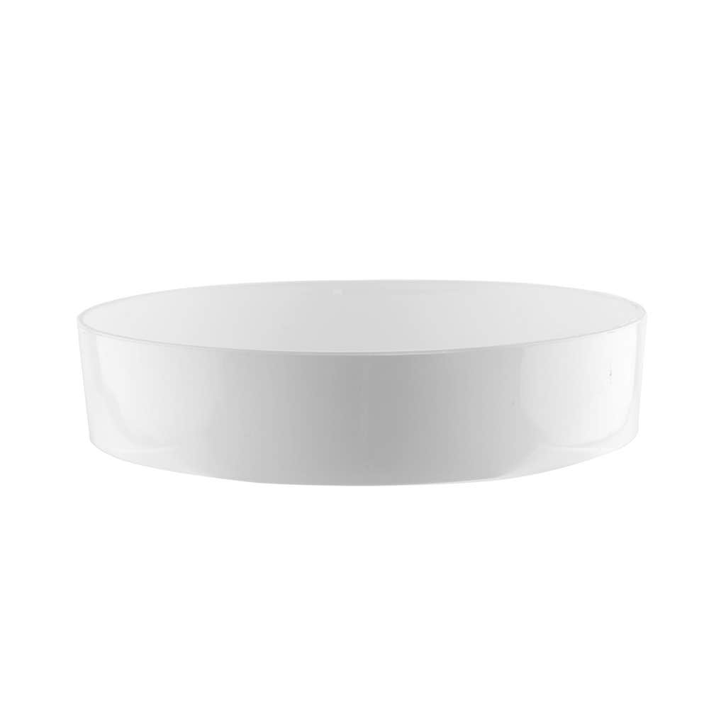 6 White Designer Trays, 24-Case