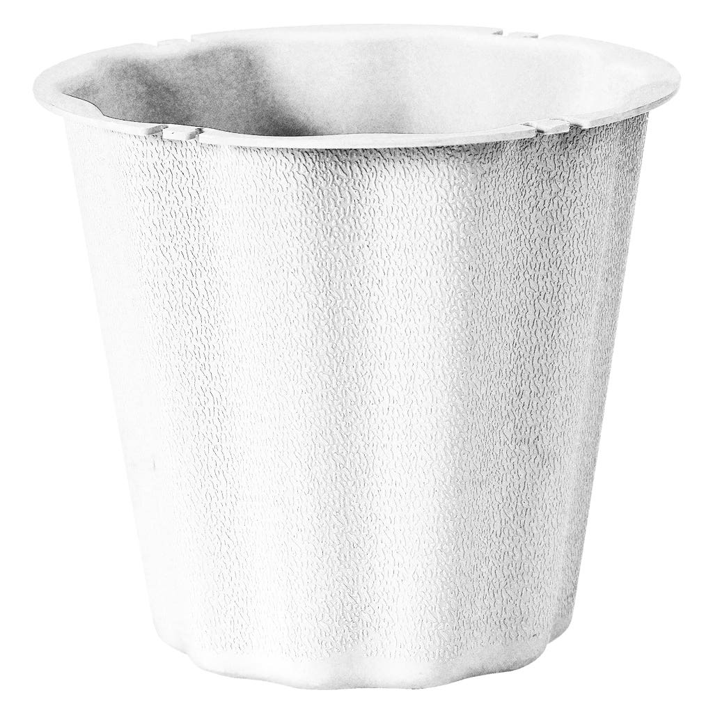 9 White Plastic Versatile Container