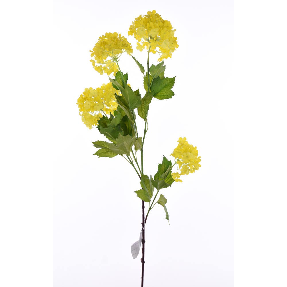 34.5 Yellow Snow Ball Spray