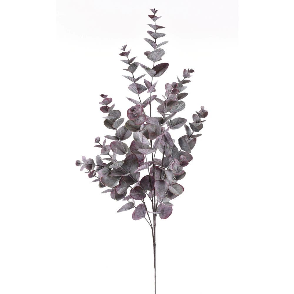 34 Burgundy Eucalyptus Spray