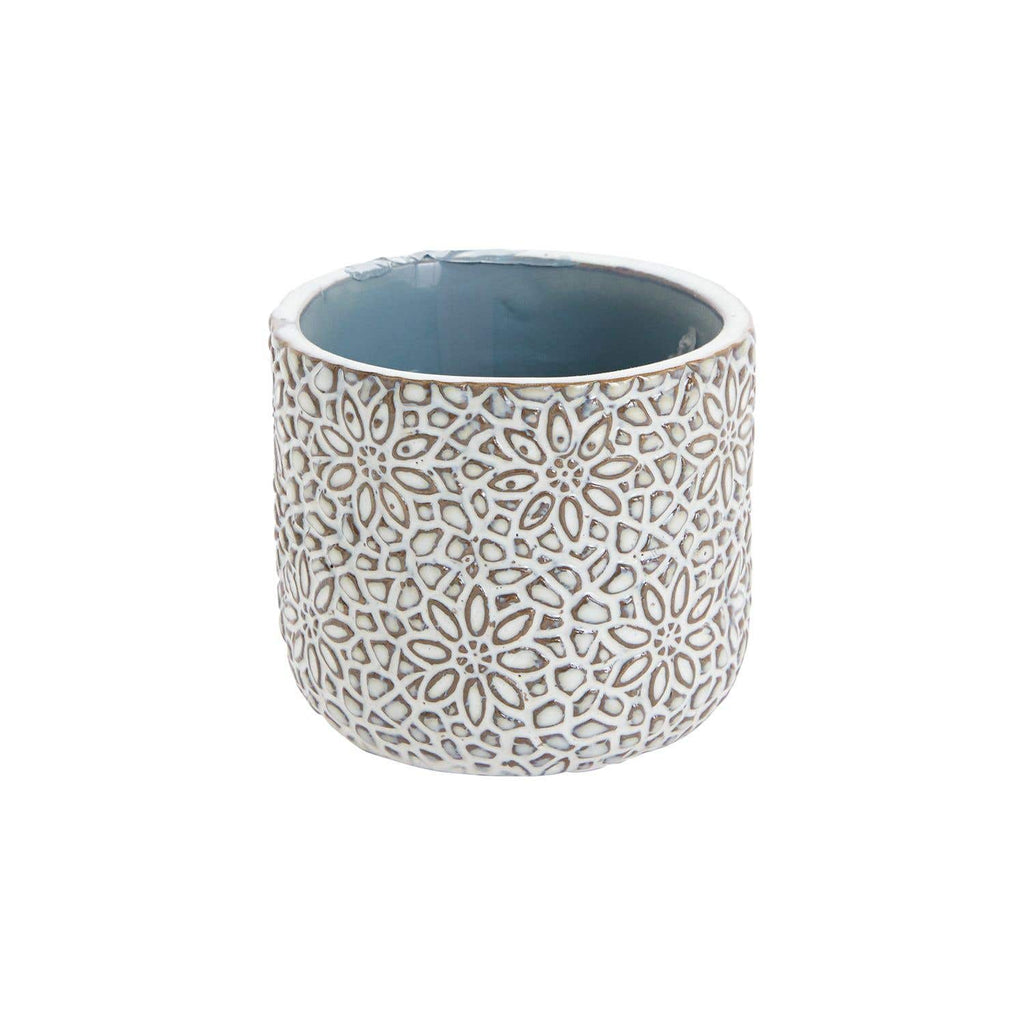 3x2.5 Blue Millie Ceramic Pot, 64-Case