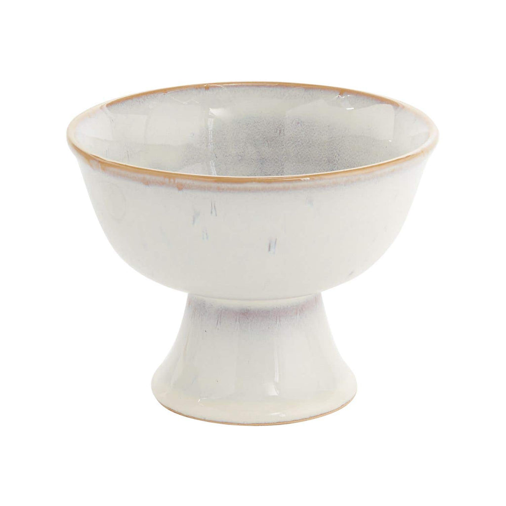 6x4.25 White Julian Ceramic Compote, 12