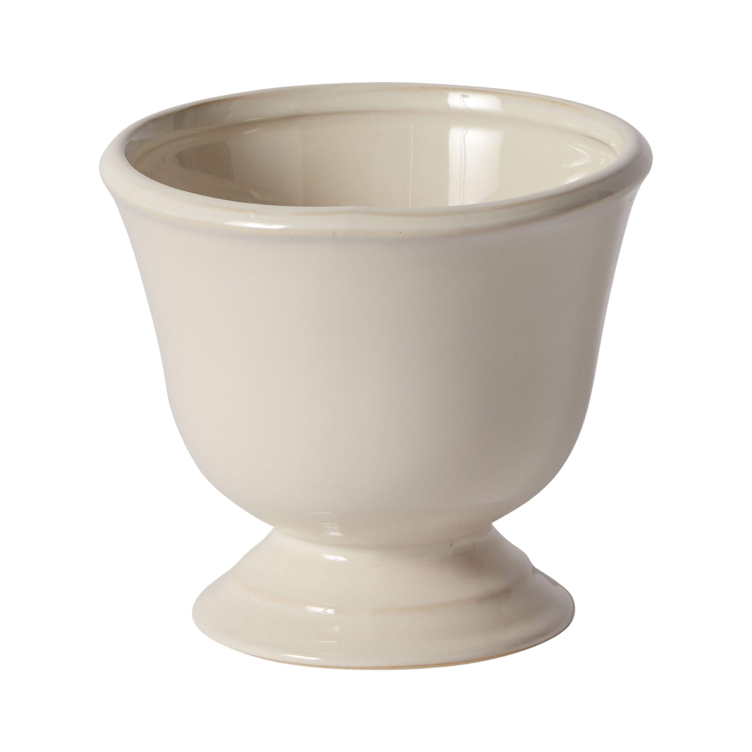 6x5.5 White Cara Ceramic Compote, 8