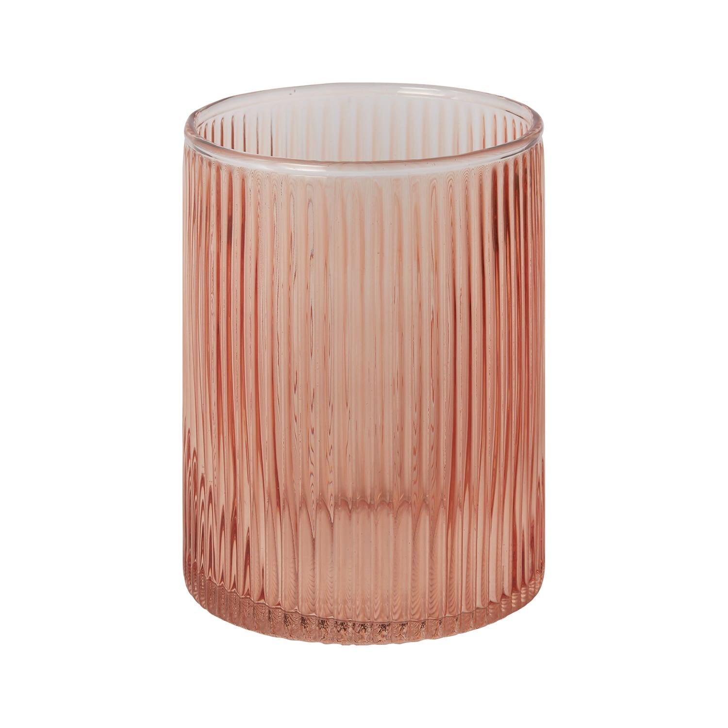 4x5.5 Coral Bellini Glass Vase, 24-Case