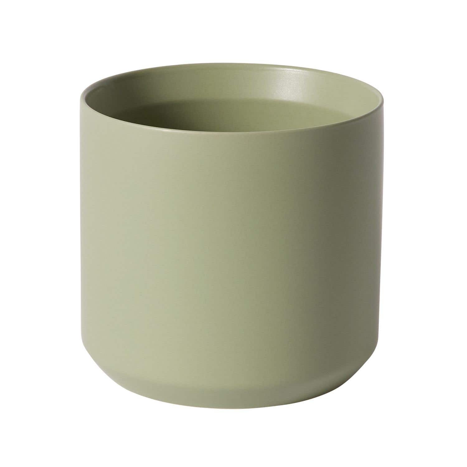 7 x 6.75 Kendall Green Ceramic Pot