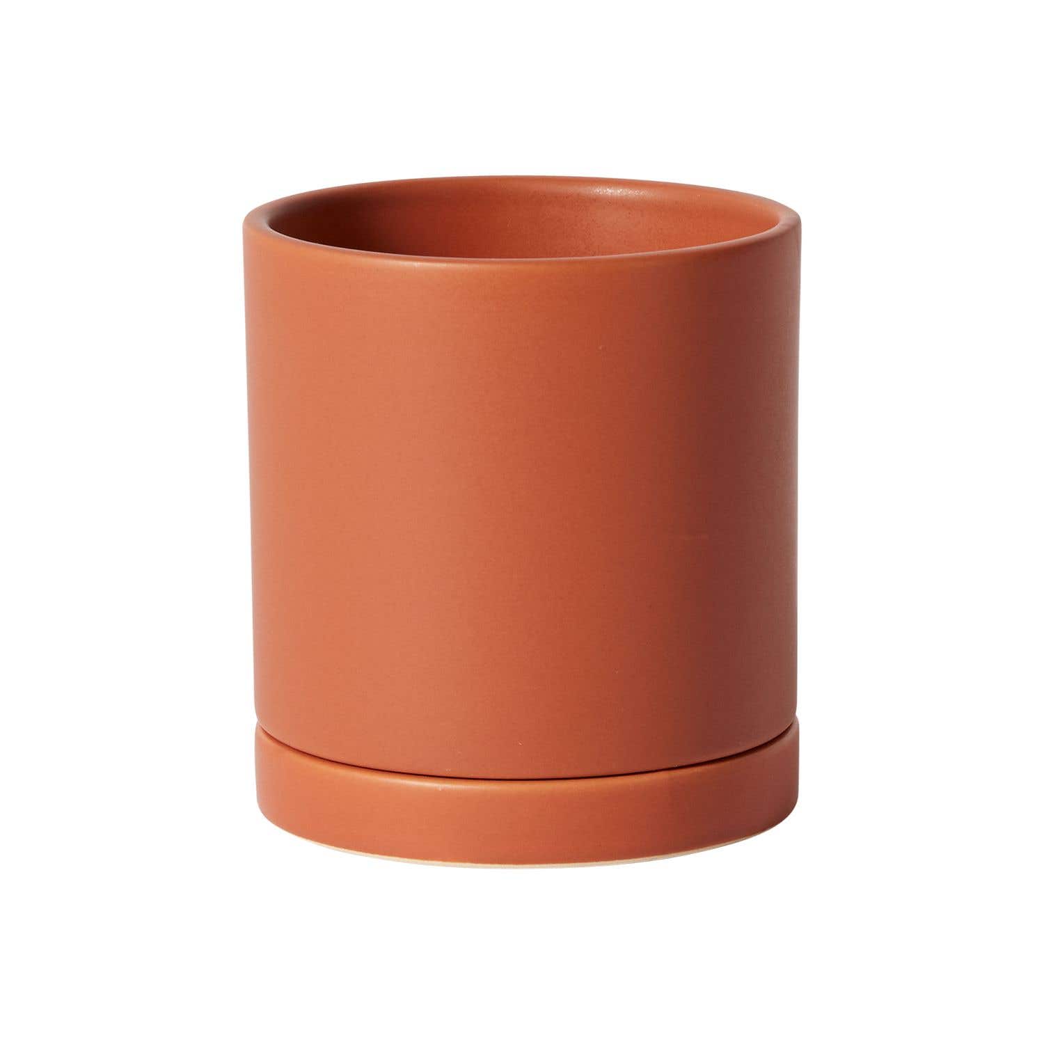 4.25x4.75 Romey Terracotta Ceramic Pot