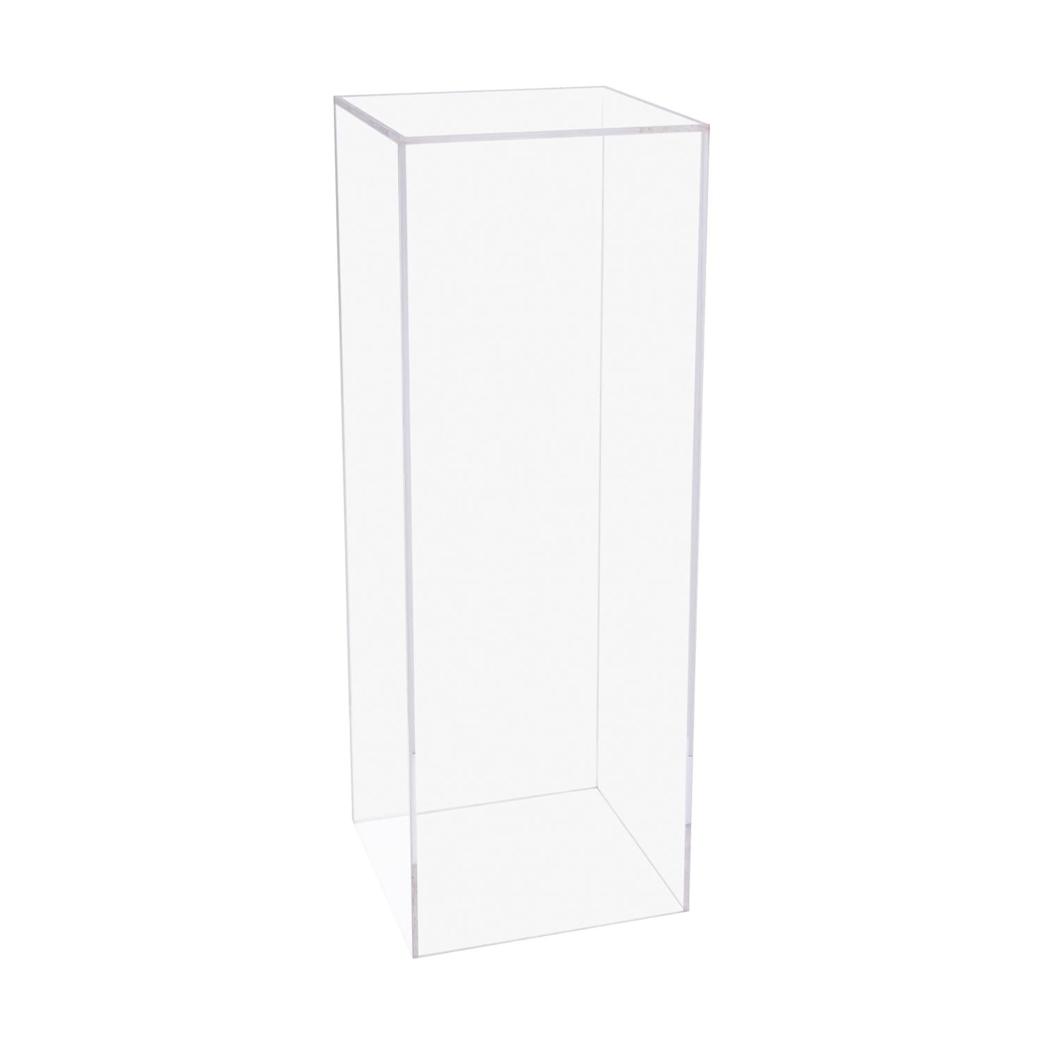 13 x 36 Clear Lucite Plastic Column