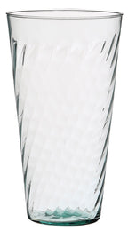 12 Conico Clear Glass Vases, 6-Case