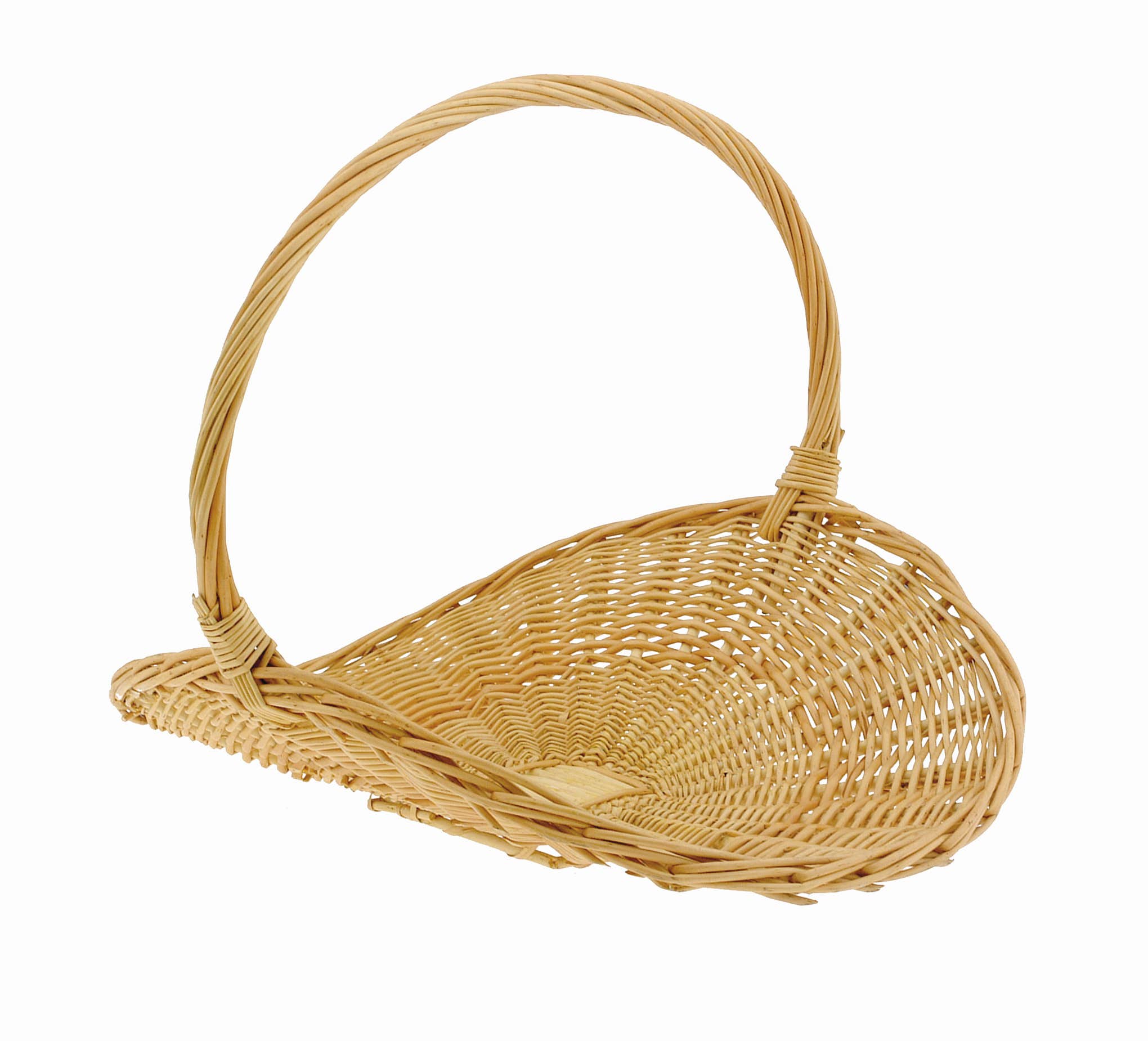 19 Buff Stained Willow Fireside Basket