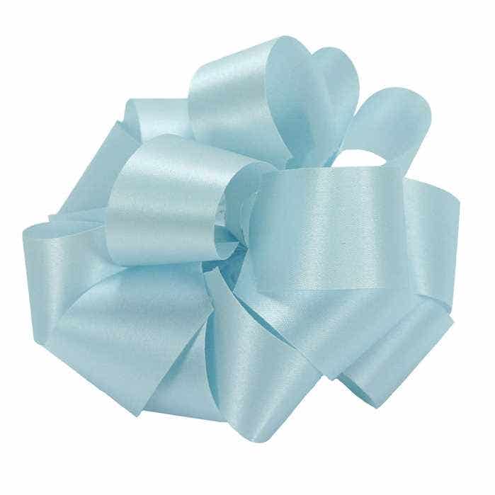 #9 Blue Satin Ribbon, 100-Yards