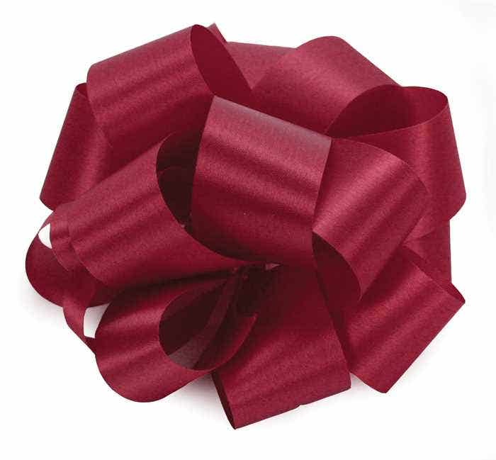 #3 Burgundy Satin Ribbon, 100-Yards