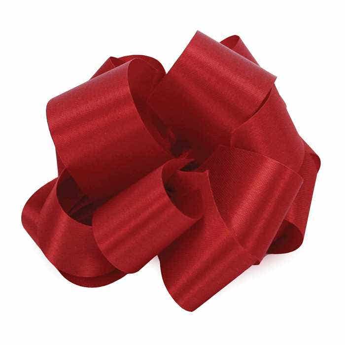 #40 First Red Satin Ribbon, 50-Yards