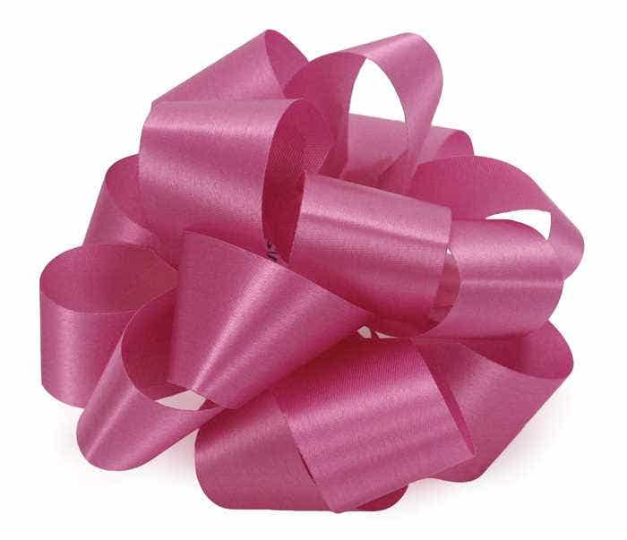 #40 Fuschia Satin Ribbon, 50-Yards