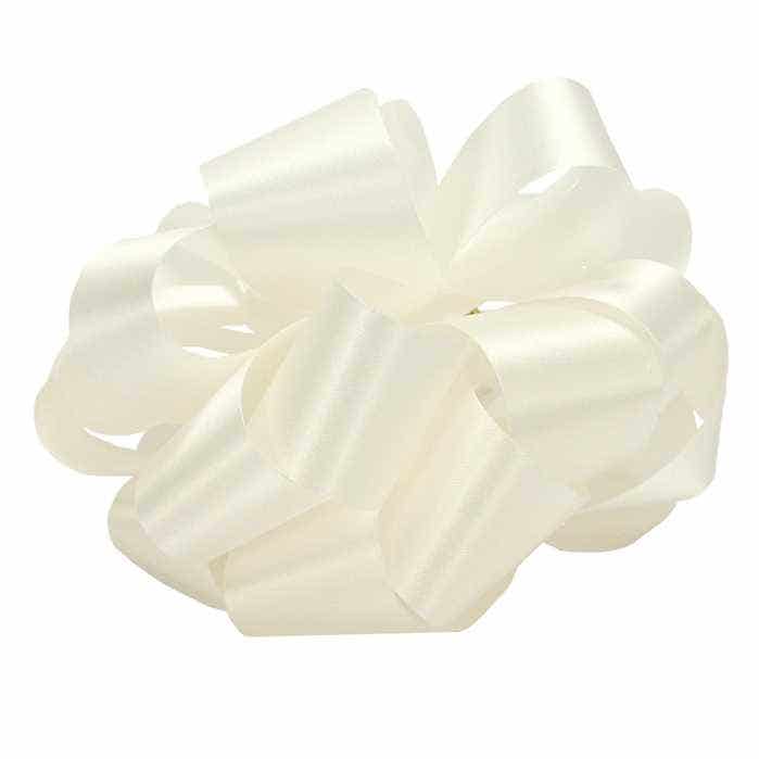 #40 Ivory Satin Ribbon, 100-Yards