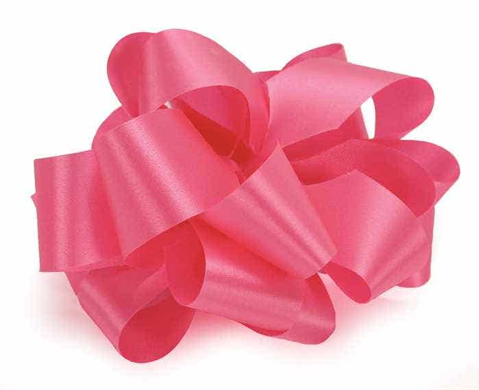 #3 Magenta Satin Ribbon, 100=Yards
