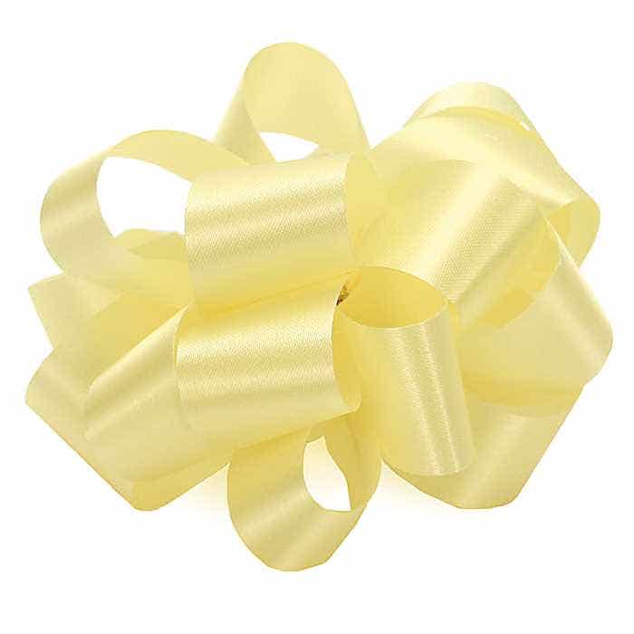 #3 Maize Yellow Satin Ribbon, 100-Yards