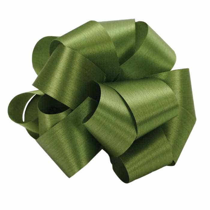 #40 Moss Green Satin Ribbon, 50-Yards