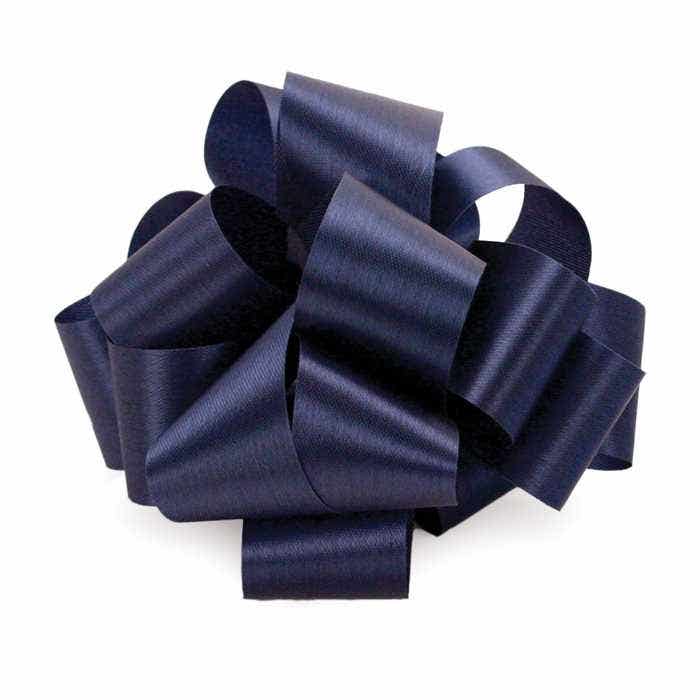 #9 Navy Satin Ribbon, 100-Yards