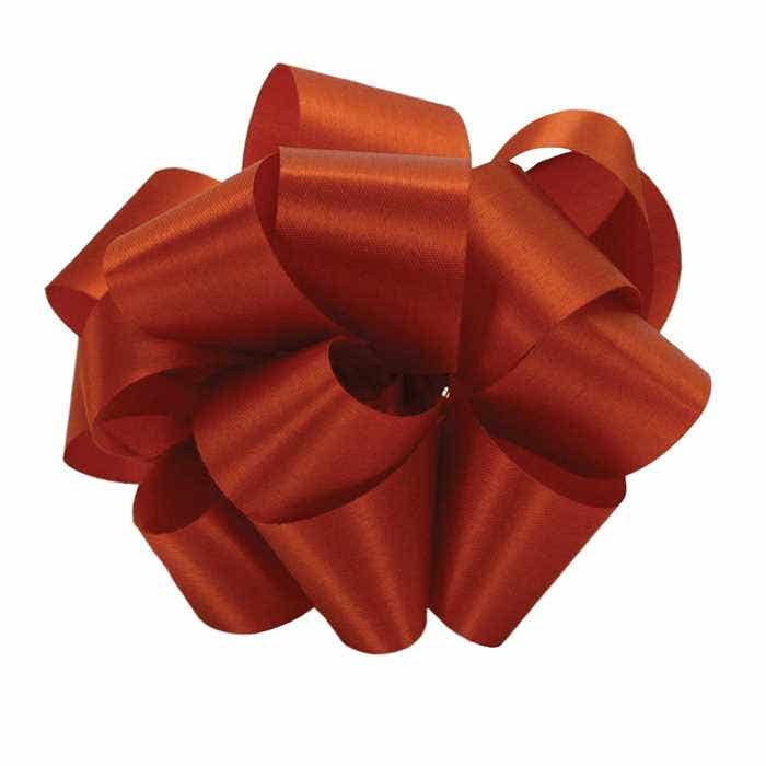 #9 Rust Brown Satin Ribbon, 100-Yards