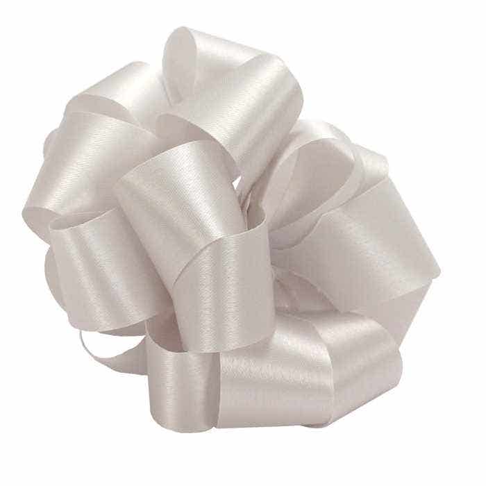 #3 Silver Gray Satin Ribbon, 100-Yards