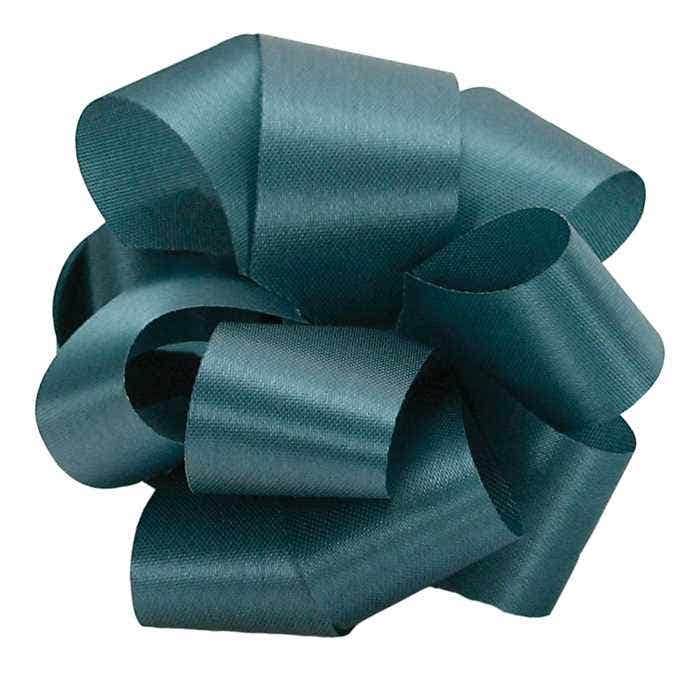#3 Teal Satin Ribbon, 100-Yards