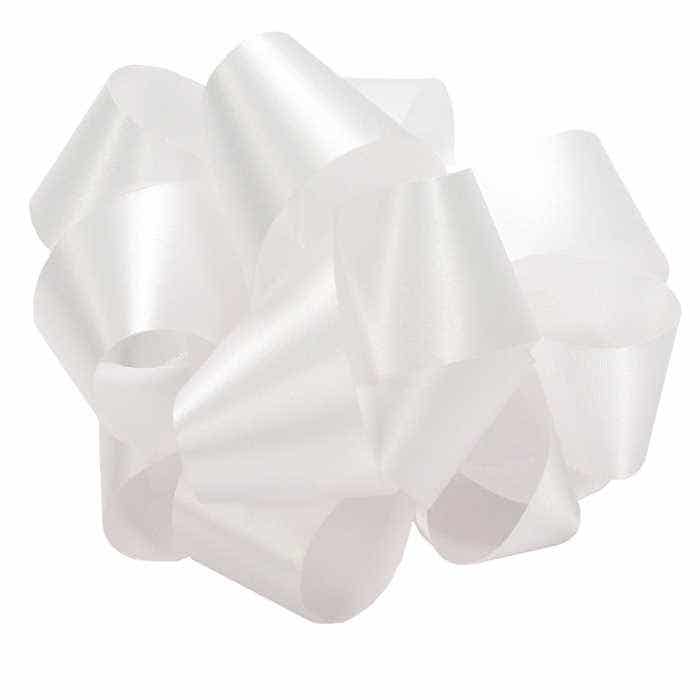 #16 White Satin Ribbon, 100-Yards