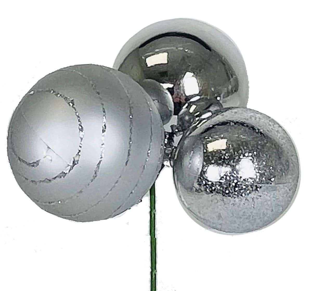 8 45mm-60mm Silver Ball Pick
