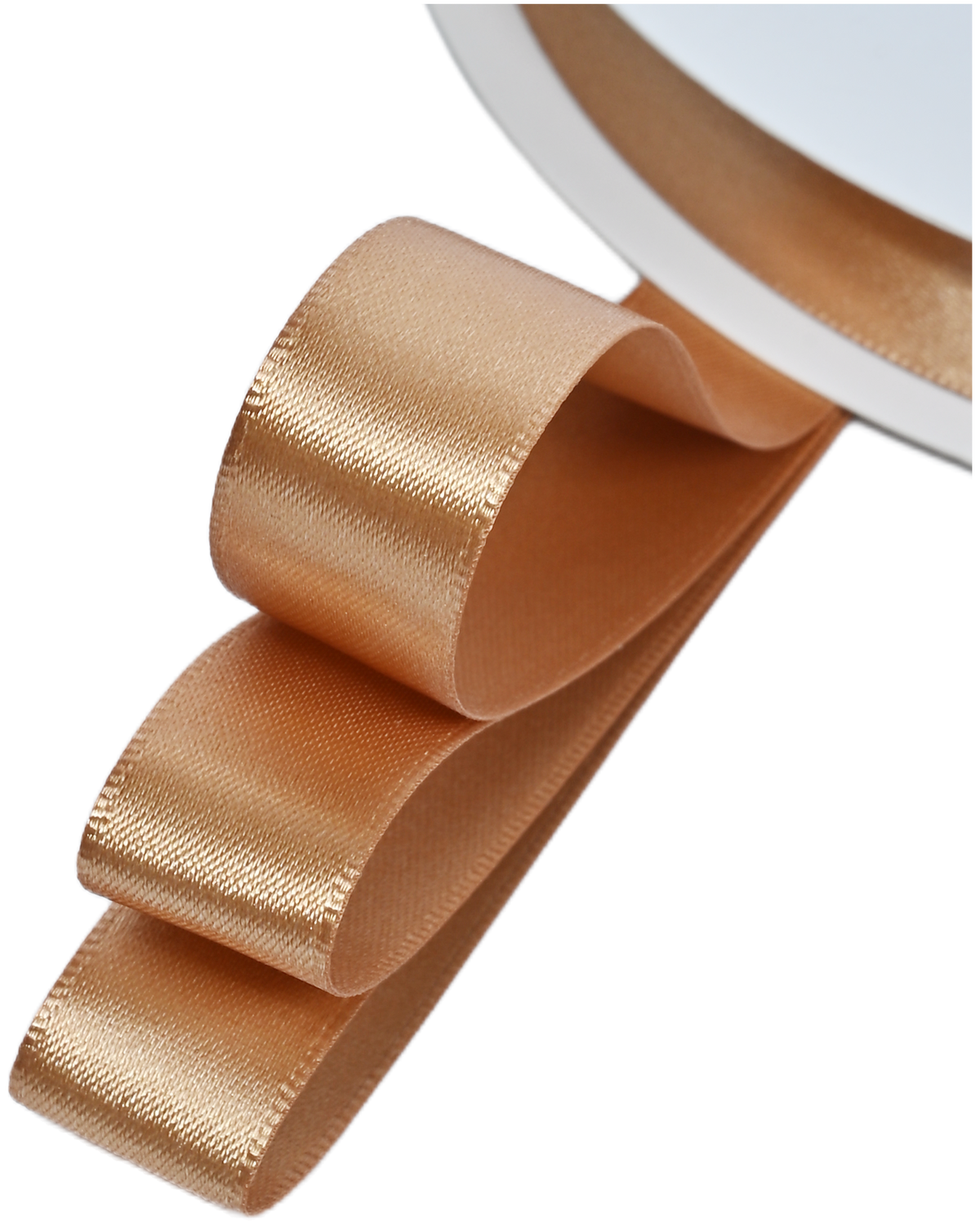 #3 Old Gold Double-Face Satin, 50-Yards