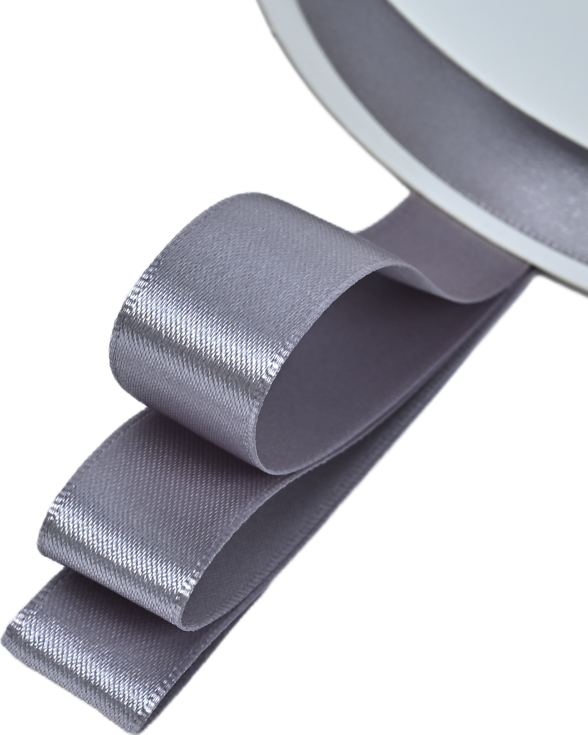 #3 Silver Double-Face Satin, 50-Yards
