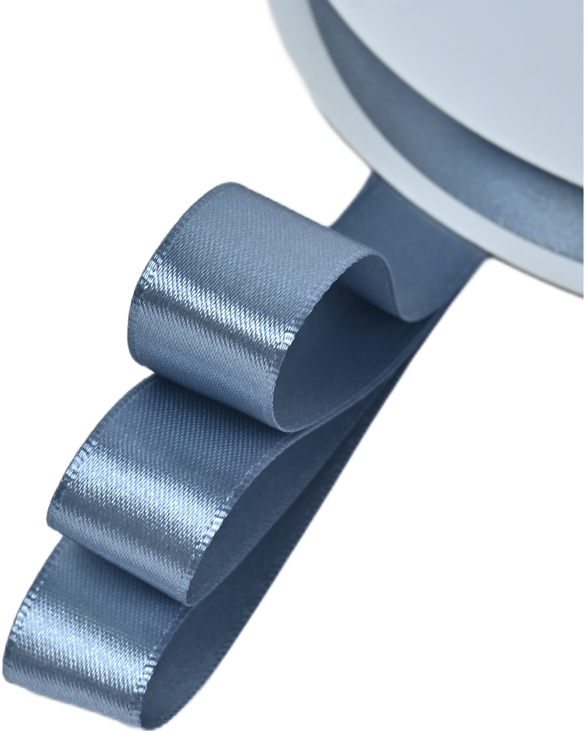 #3 Dusty Blue Double-Face Satin, 50-Yards