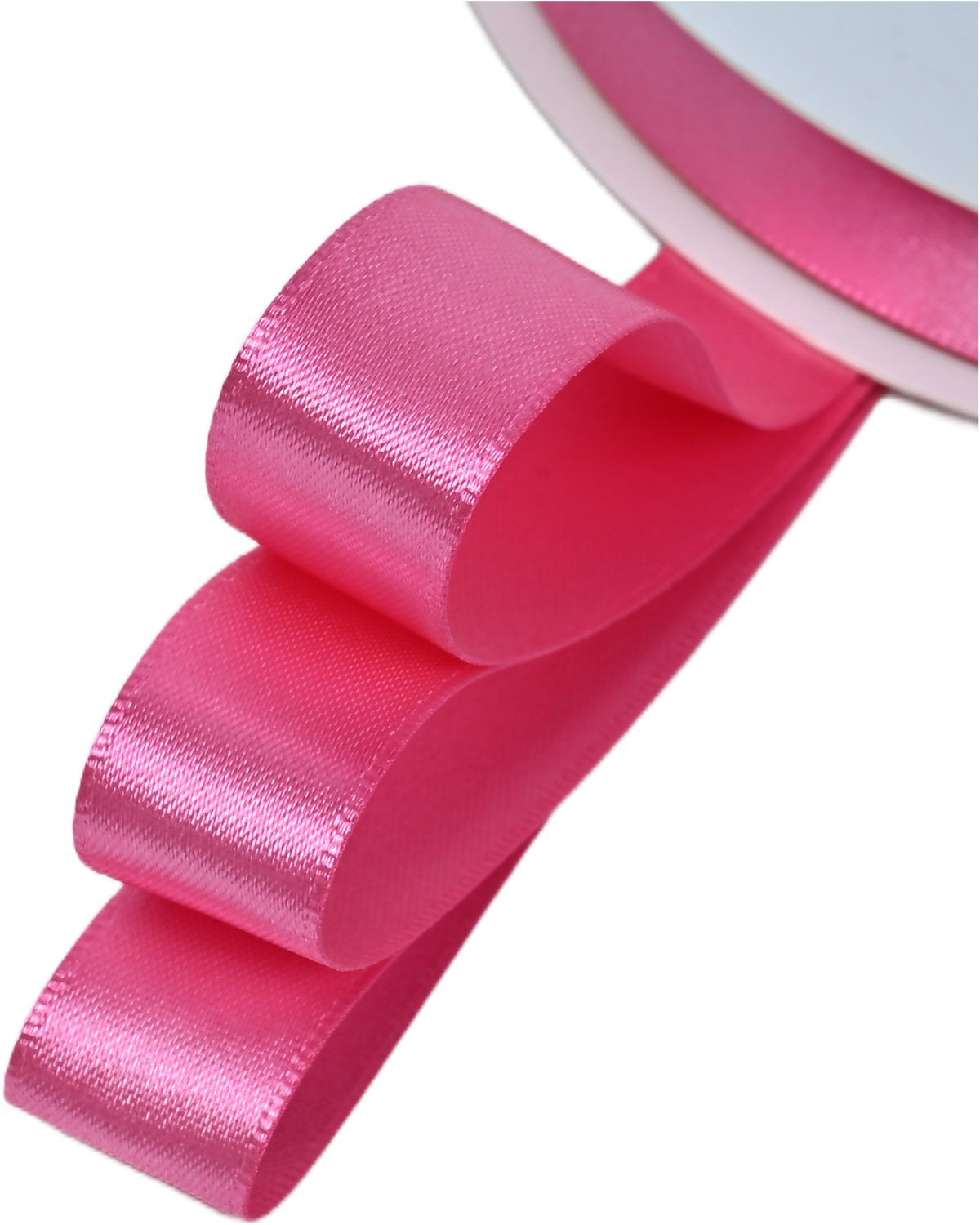#3 Hot Pink Double-Face Satin, 50-Yards