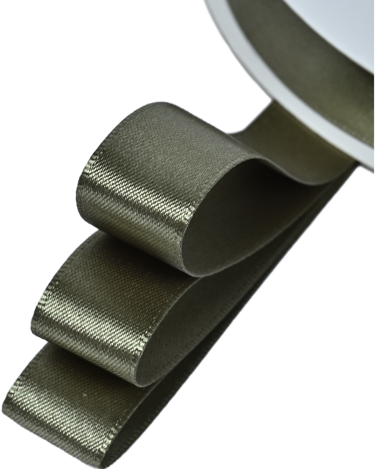 #3 Moss Double-Face Satin, 50-Yards