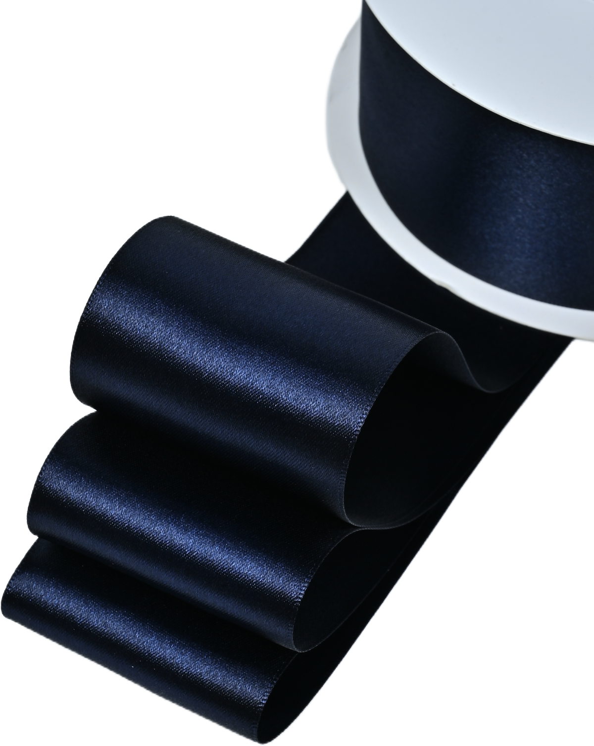 #16 Navy Double-Face Satin, 50-Yards