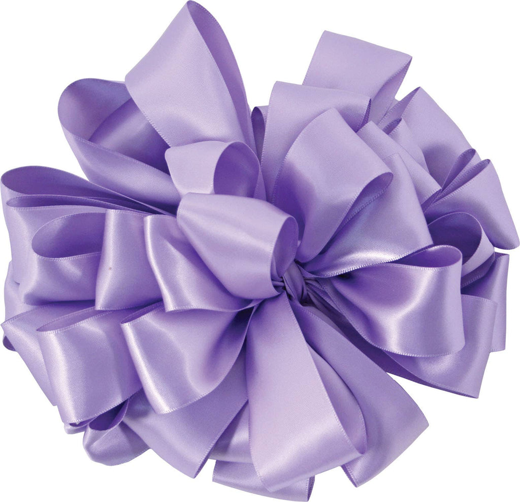 #9 Purple Double Face Satin Ribbon