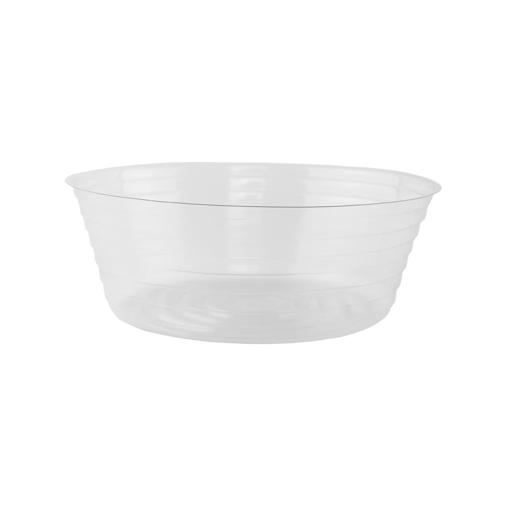 10 Deep Clear Plastic Liners, 25-Pack