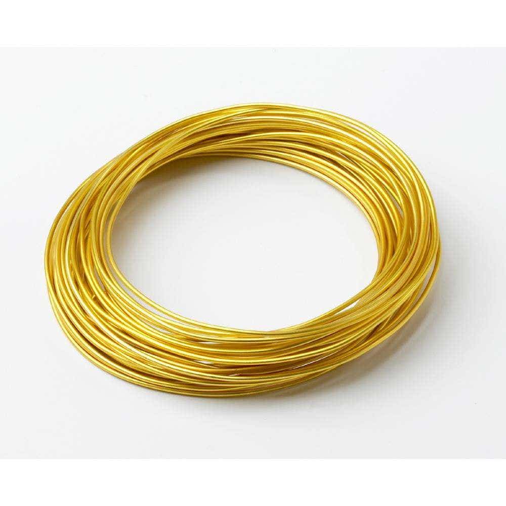 39' Gold 12 Gauge Aluminum Wire