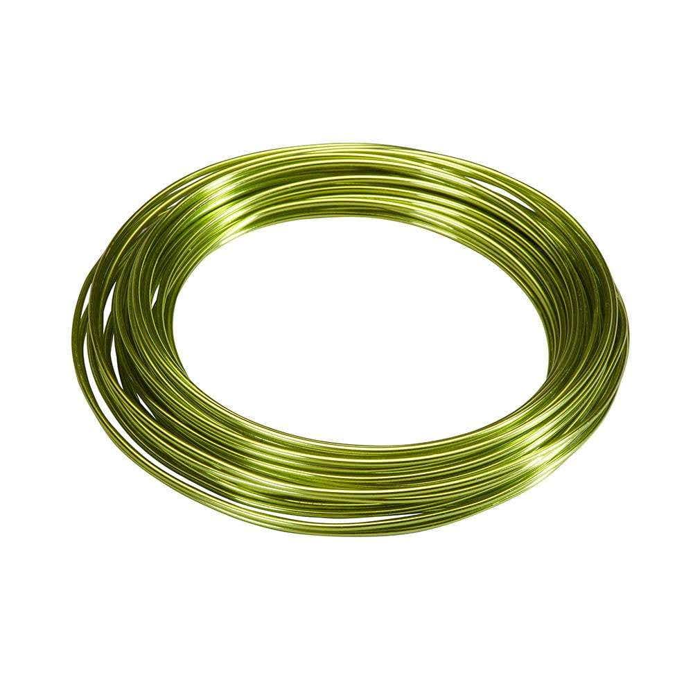 39' Apple Green 12 Gauge Aluminum Wire