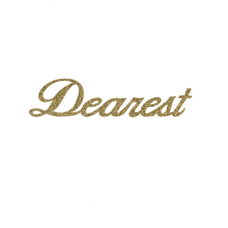 1.5 Dearest Gold Script, 16-Sheet