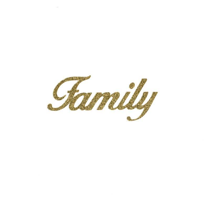 1.5 Family Gold Script, 14 -Sheet