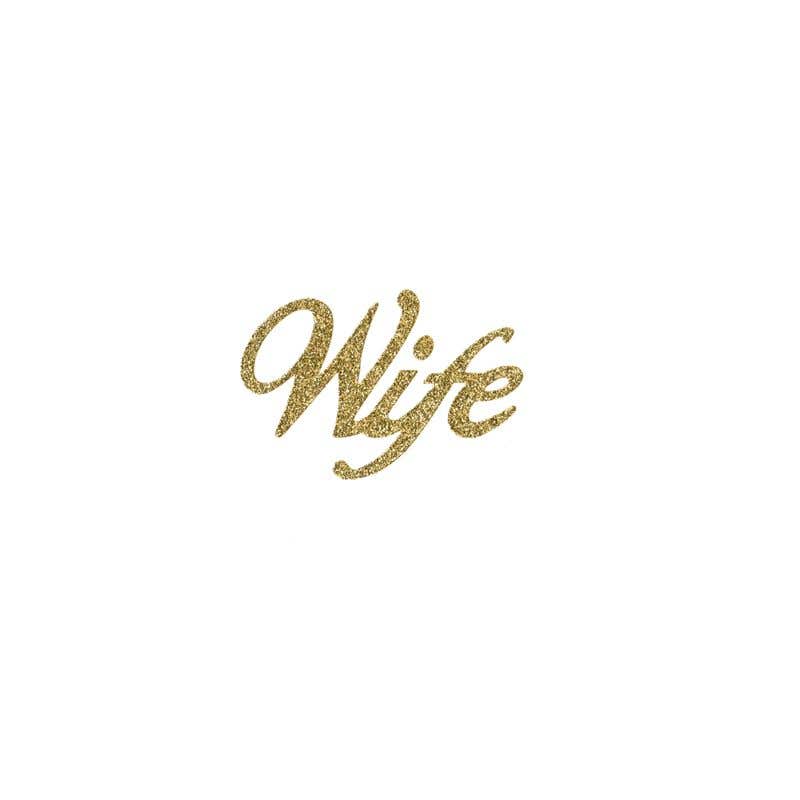 1.5 Wife Gold Script, 20-Sheet
