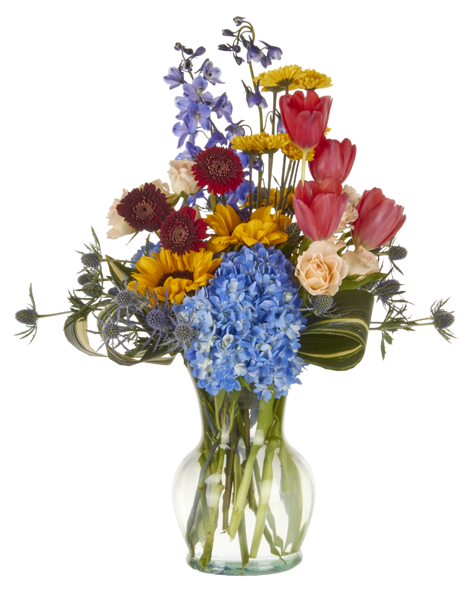 10.25 Rio Clear Glass Vases, 6-Case
