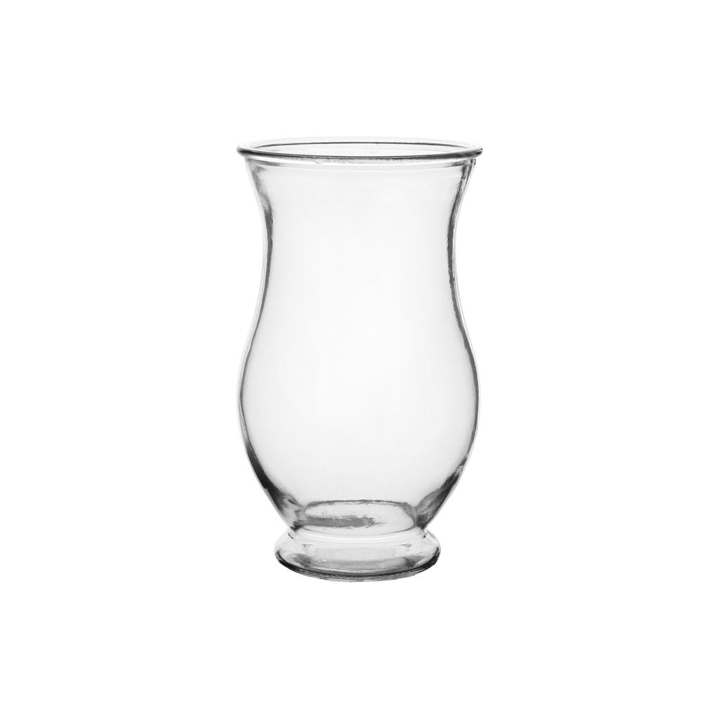 7 Clear Glass Regency Vases, 12-Case
