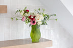 Green 7 Assorted Regency Vase