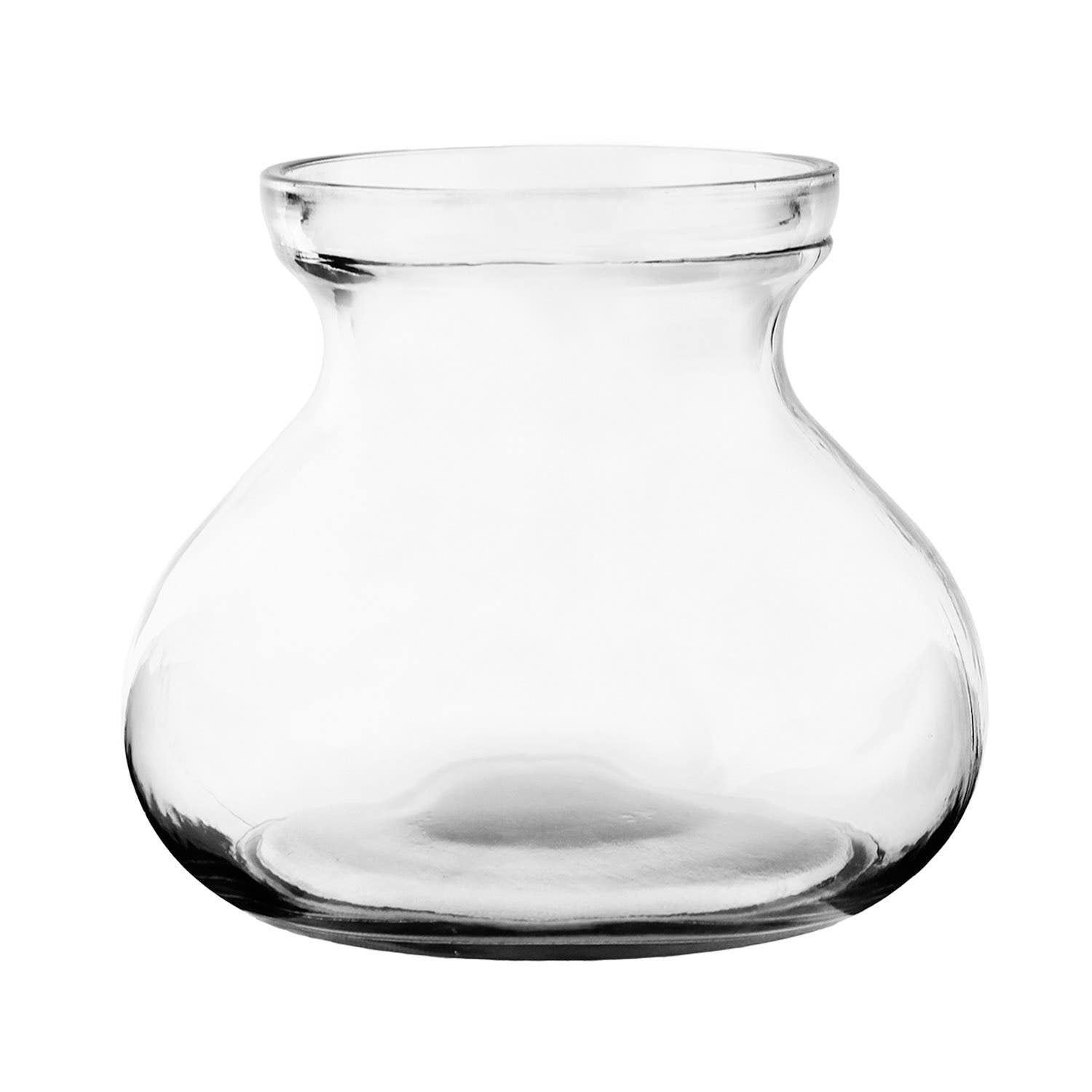 6 Glass Rosie Posie Vases, 6-Case