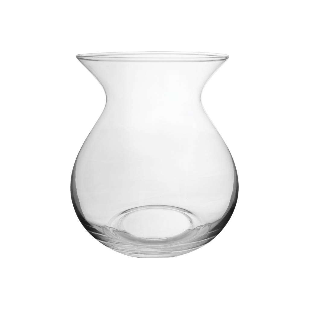 7 Clear Lula Vases, 6-Case