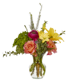 6.75 Flared Clear Glass Vases, 24-Case