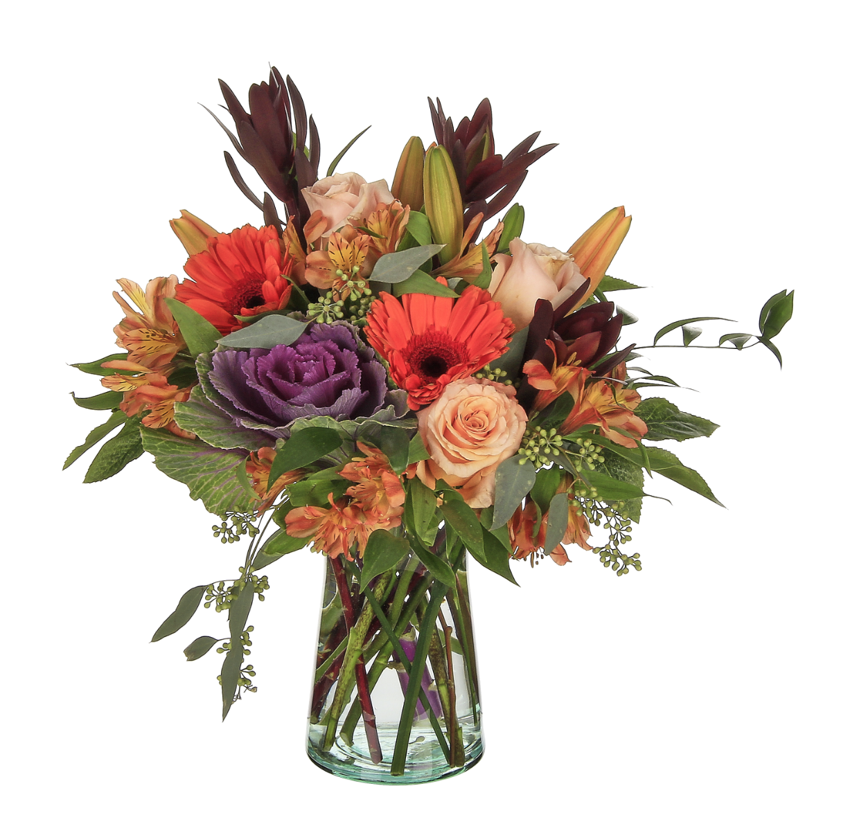 7.75 Lisbon Clear Glass Vases, 12-Case