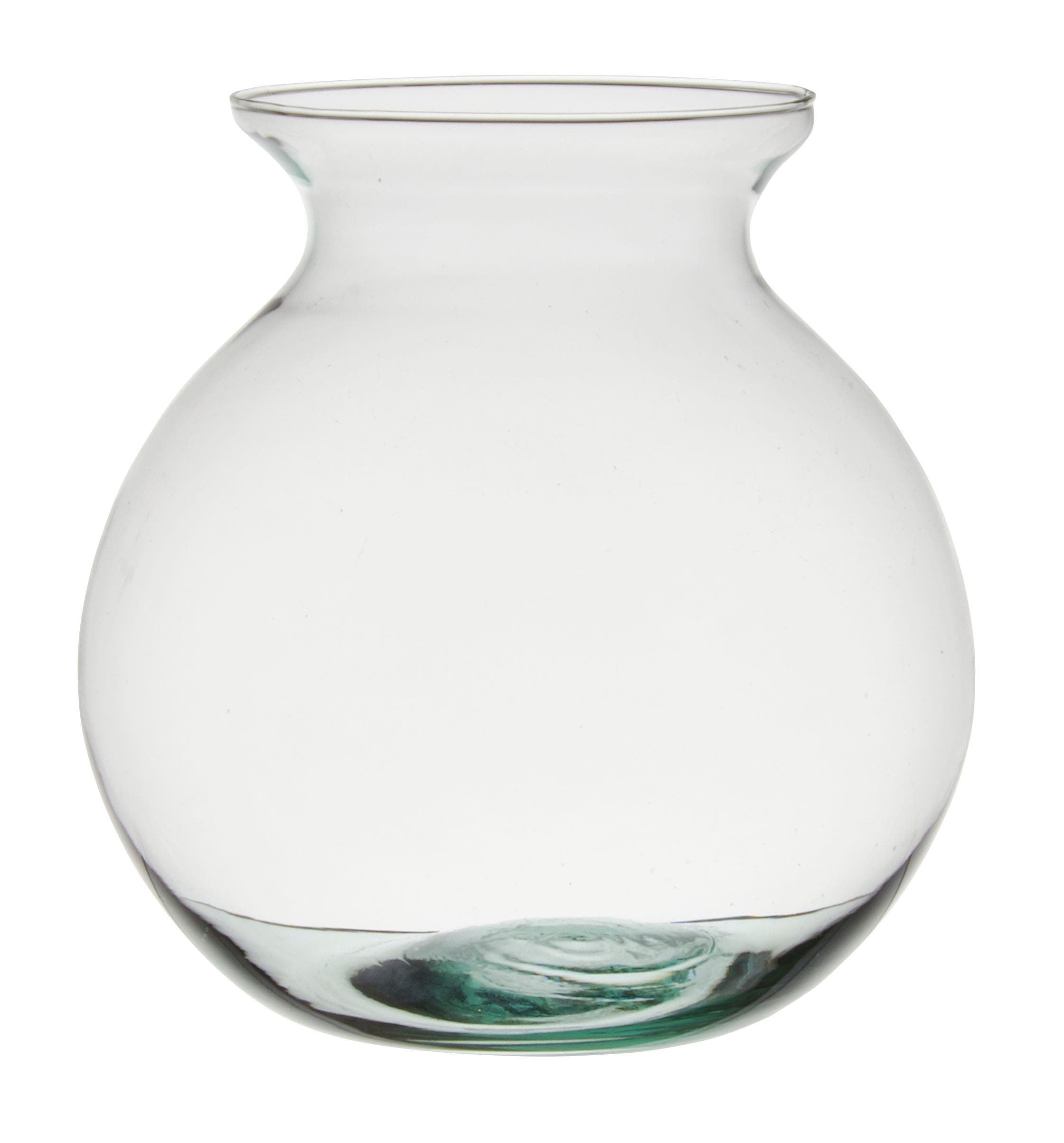 8.25 Luna Clear Glass Vases, 6-Case